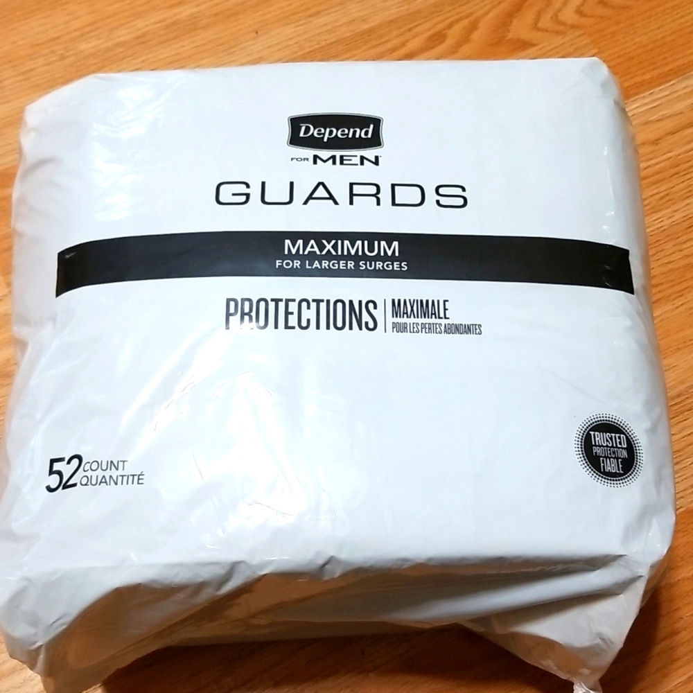 Mens Depend Guards